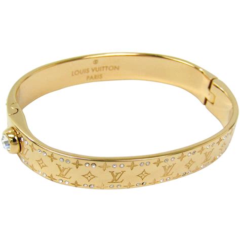 lv gold bangles|louis vuitton bracelet size chart.